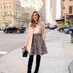 Gal Meets Glam Katherine Tweed Skirt